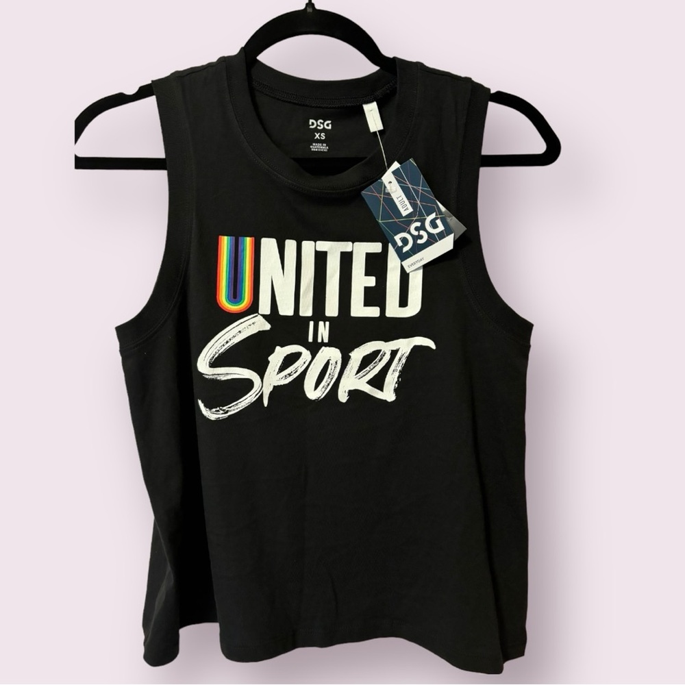 DSG PRIDE Cotton Sleeveless Workout Top